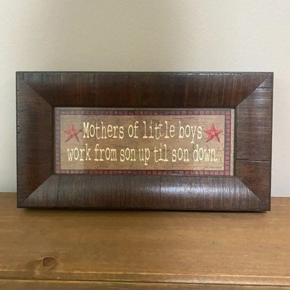 Mothers of Little Boys Framed  Wall Art
